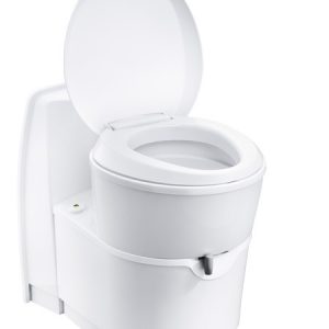 Cassette toilet C223-CS, electrical flushing white 18