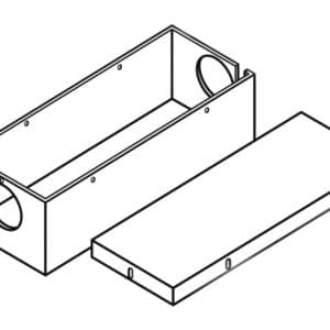 Underfloor installation box AT 2000