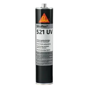 SIKAFLEX 521 UV SEALANT 300ML BLACK / WHITE