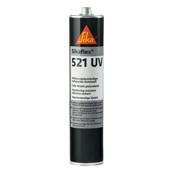 SIKAFLEX 521 UV SEALANT 300ML BLACK / WHITE