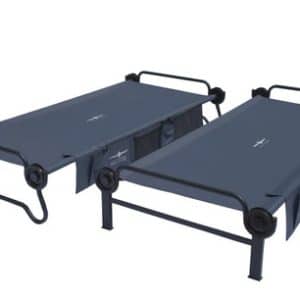 Disc-O-Bed L with side pockets - Anthracite