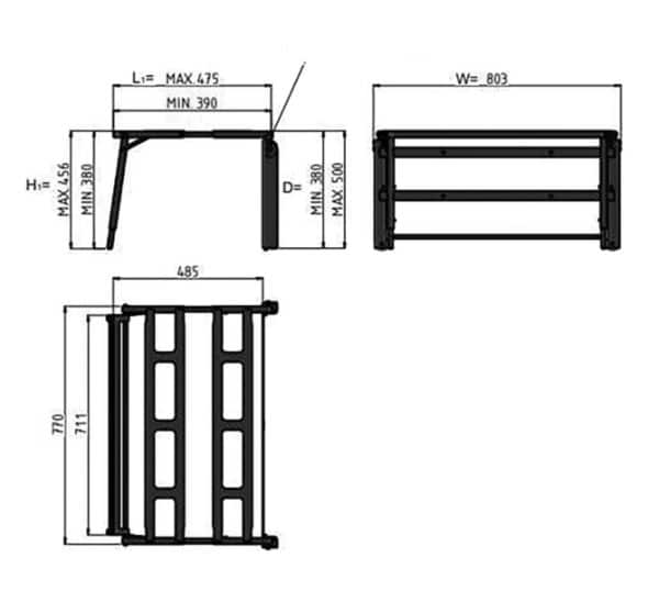 Easy Bed folding bed box - Image 2